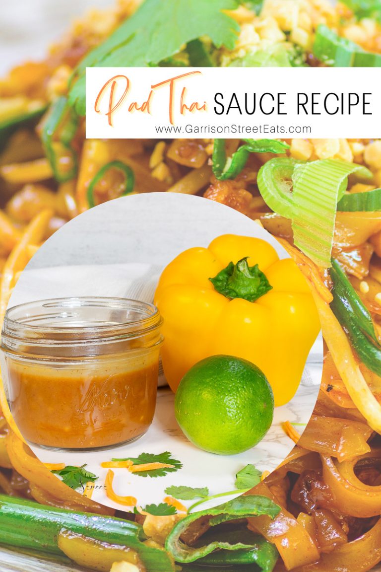 How to Make Pad Thai Sauce Recipe without Tamarind - Garrison Street Eats