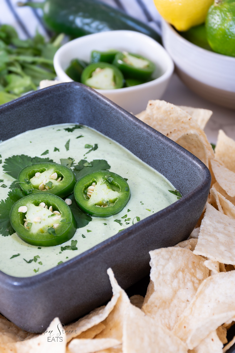 Copycat Chuy's Creamy Jalapeno Ranch Dip Recipe Garrison Street Eats