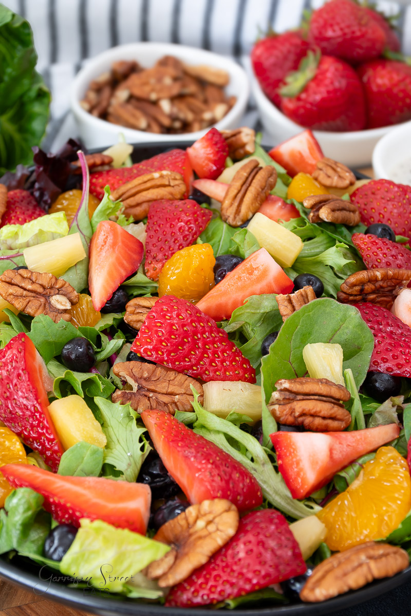 Copycat Panera Summer Strawberry Poppyseed Salad