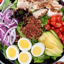 Copycat Panera Green Goddess Chicken Cobb Salad