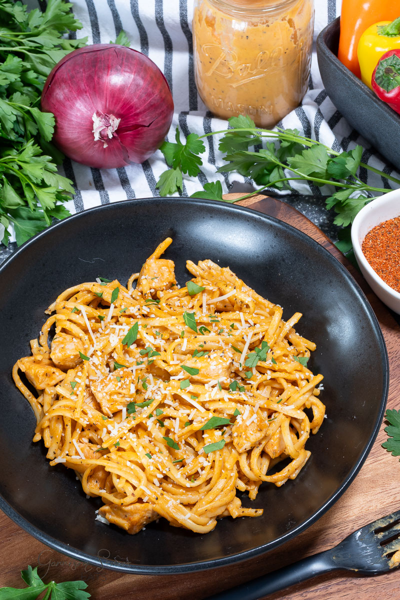 Copycat Red Lobster Cajun Alfredo Chicken Pasta